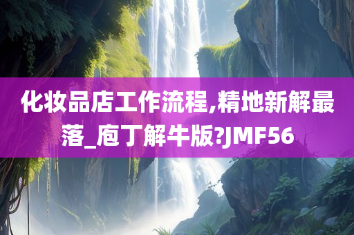 化妆品店工作流程,精地新解最落_庖丁解牛版?JMF56