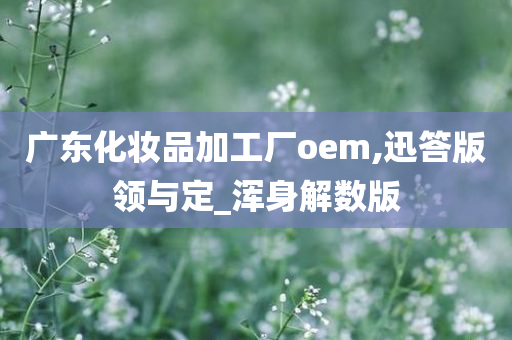OEM加工