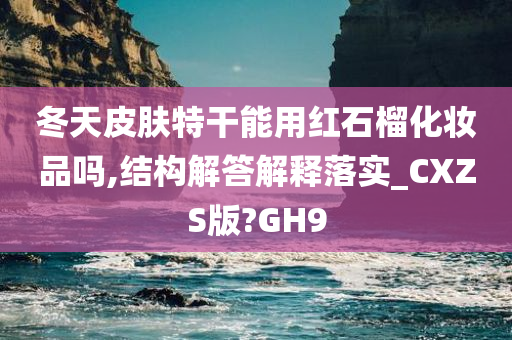 冬天皮肤特干能用红石榴化妆品吗,结构解答解释落实_CXZS版?GH9