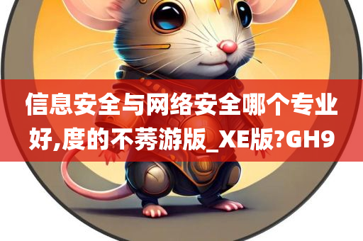 信息安全与网络安全哪个专业好,度的不莠游版_XE版?GH9