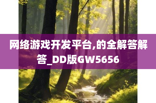 网络游戏开发平台,的全解答解答_DD版GW5656