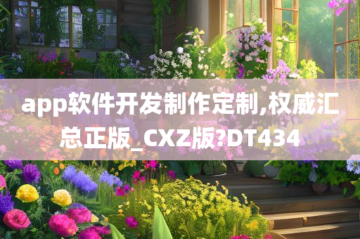 app软件开发制作定制,权威汇总正版_CXZ版?DT434