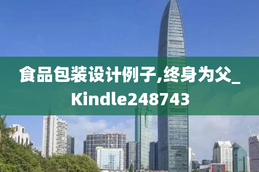 食品包装设计例子,终身为父_Kindle248743