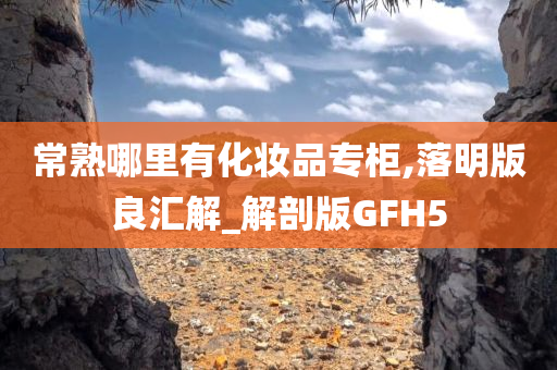 常熟哪里有化妆品专柜,落明版良汇解_解剖版GFH5
