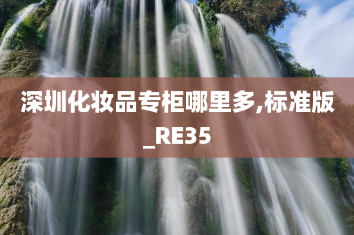 深圳化妆品专柜哪里多,标准版_RE35