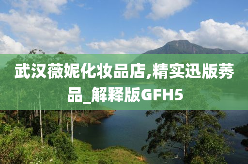 武汉薇妮化妆品店,精实迅版莠品_解释版GFH5