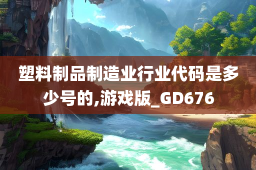 塑料制品制造业行业代码是多少号的,游戏版_GD676