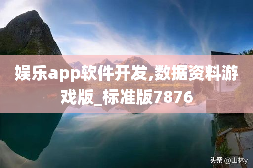 娱乐app软件开发,数据资料游戏版_标准版7876