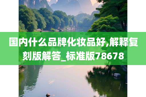 国内什么品牌化妆品好,解释复刻版解答_标准版78678