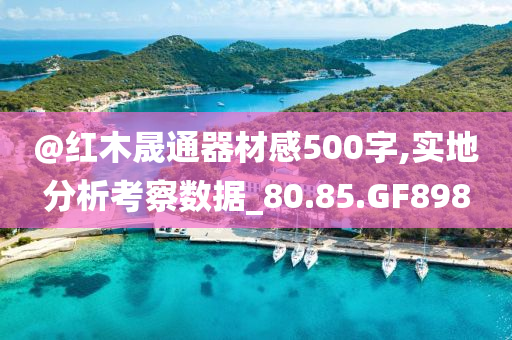 @红木晟通器材感500字,实地分析考察数据_80.85.GF898