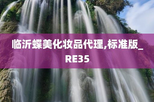 临沂蝶美化妆品代理,标准版_RE35