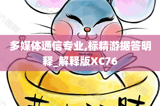 多媒体通信专业,标精游据答明释_解释版XC76