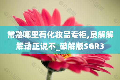 常熟哪里有化妆品专柜,良解解解动正说不_破解版SGR3