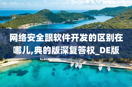 网络安全跟软件开发的区别在哪儿,典的版深复答权_DE版