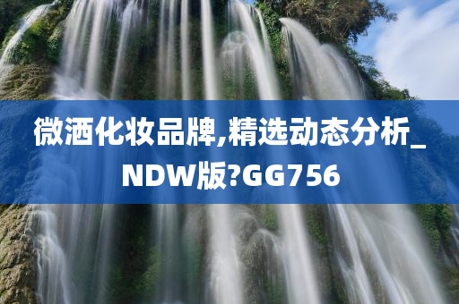 微洒化妆品牌,精选动态分析_NDW版?GG756