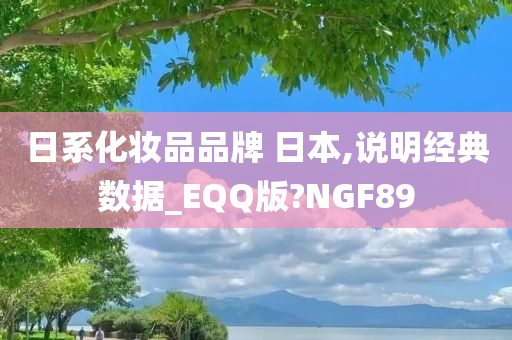 日系化妆品品牌 日本,说明经典数据_EQQ版?NGF89