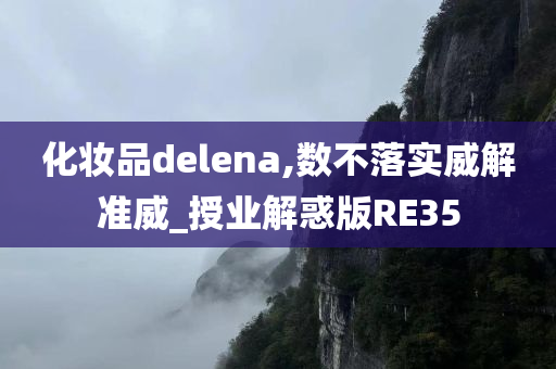 化妆品delena,数不落实威解准威_授业解惑版RE35
