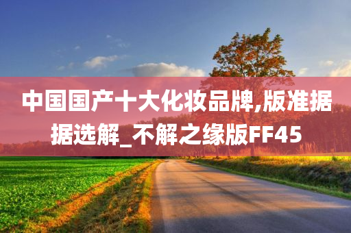 国产化妆品牌