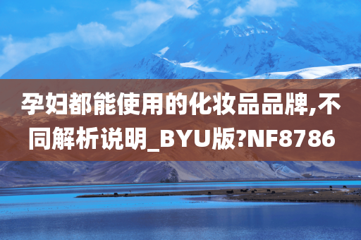 孕妇都能使用的化妆品品牌,不同解析说明_BYU版?NF8786