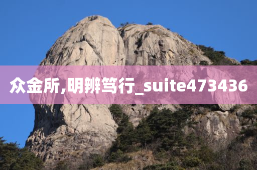 众金所,明辨笃行_suite473436