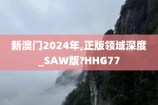 新澳门2024年,正版领域深度_SAW版?HHG77