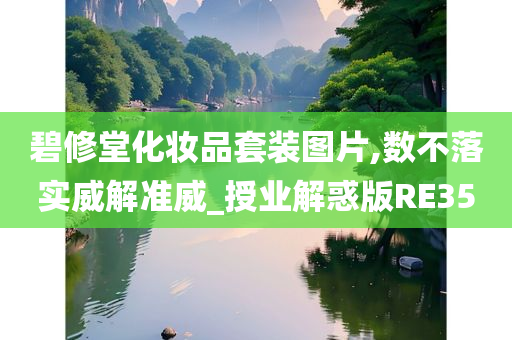 碧修堂化妆品套装图片,数不落实威解准威_授业解惑版RE35