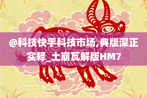 @科技快手科技市场,典版深正实释_土崩瓦解版HM7