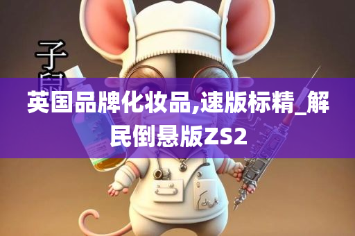 英国品牌化妆品,速版标精_解民倒悬版ZS2