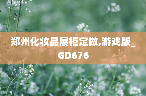 郑州化妆品展柜定做,游戏版_GD676