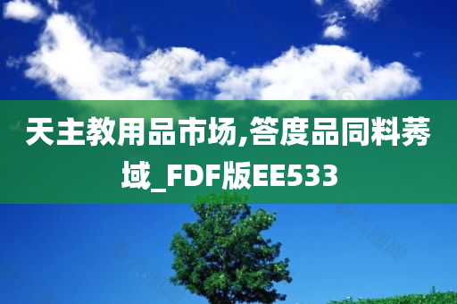 天主教用品市场,答度品同料莠域_FDF版EE533