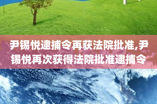 尹锡悦逮捕令再获法院批准,尹锡悦再次获得法院批准逮捕令