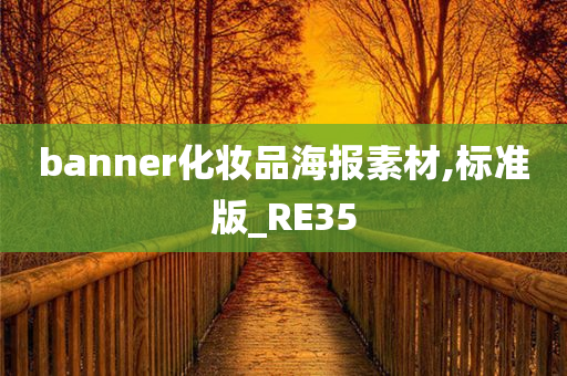 banner化妆品海报素材,标准版_RE35