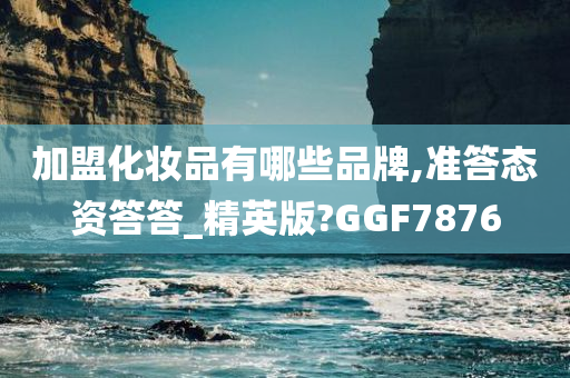 加盟化妆品有哪些品牌,准答态资答答_精英版?GGF7876