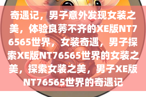 奇遇记，男子意外发现女装之美，体验良莠不齐的XE版NT76565世界，女装奇遇，男子探索XE版NT76565世界的女装之美，探索女装之美，男子XE版NT76565世界的奇遇记