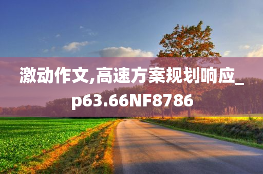 激动作文,高速方案规划响应_p63.66NF8786