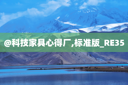 @科技家具心得厂,标准版_RE35
