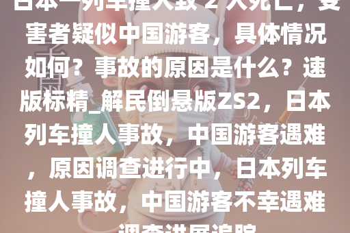 日本一列车撞人致 2 人死亡，受害者疑似中国游客，具体情况如何？事故的原因是什么？速版标精_解民倒悬版ZS2，日本列车撞人事故，中国游客遇难，原因调查进行中，日本列车撞人事故，中国游客不幸遇难，调查进展追踪