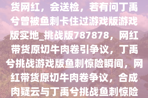 原切牛肉卷被指是合成肉，带货网红，会送检，若有问丁禹兮曾被鱼刺卡住过游戏版游戏版实地_挑战版787878，网红带货原切牛肉卷引争议，丁禹兮挑战游戏版鱼刺惊险瞬间，网红带货原切牛肉卷争议，合成肉疑云与丁禹兮挑战鱼刺惊险瞬间