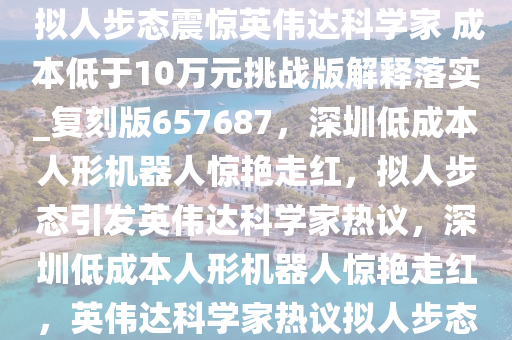 深圳人形机器人行走视频走红 拟人步态震惊英伟达科学家 成本低于10万元挑战版解释落实_复刻版657687，深圳低成本人形机器人惊艳走红，拟人步态引发英伟达科学家热议，深圳低成本人形机器人惊艳走红，英伟达科学家热议拟人步态创新