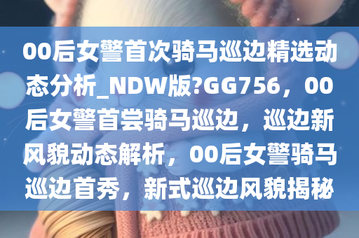 00后女警首次骑马巡边精选动态分析_NDW版?GG756，00后女警首尝骑马巡边，巡边新风貌动态解析，00后女警骑马巡边首秀，新式巡边风貌揭秘